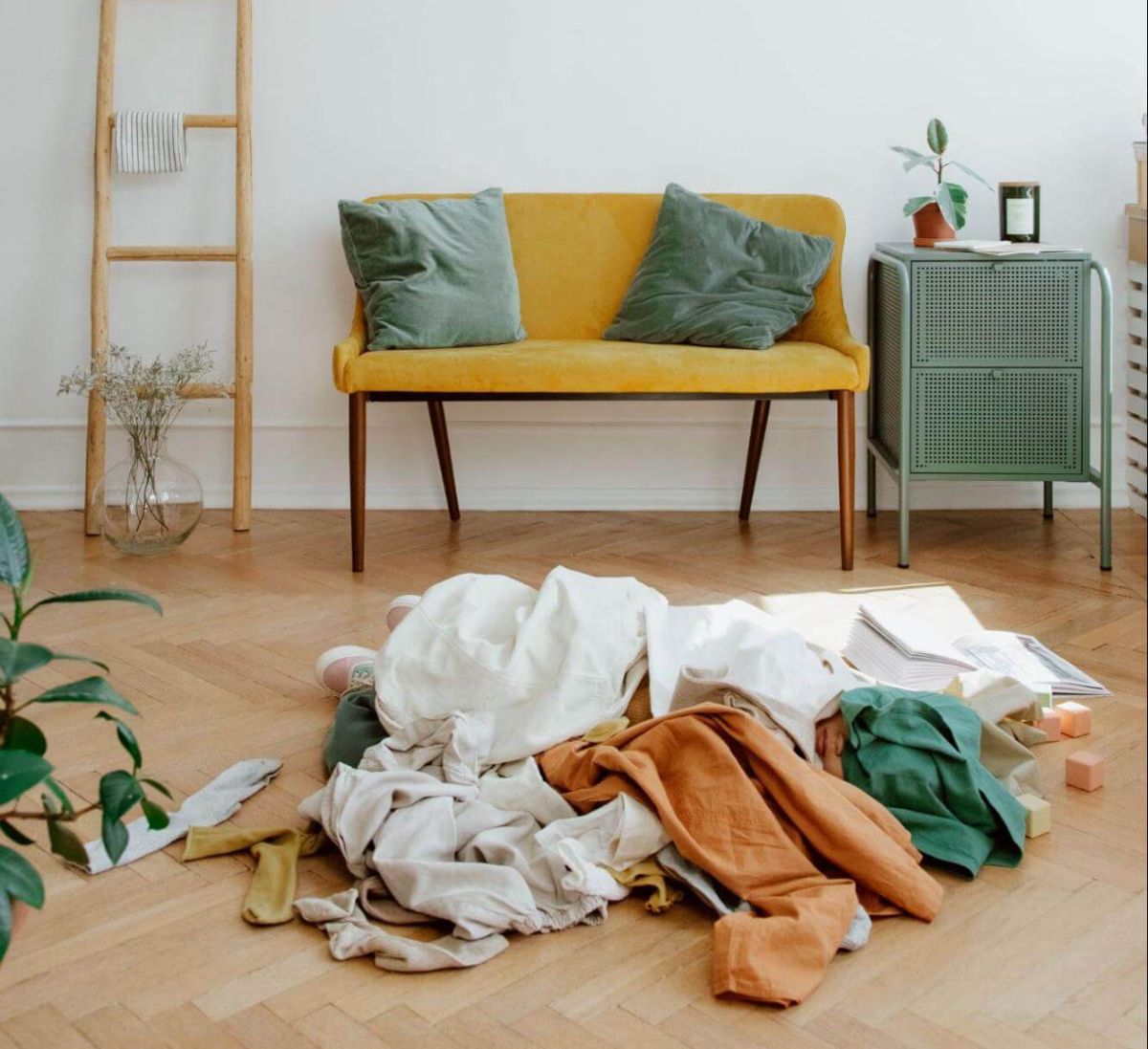 items-on-floor